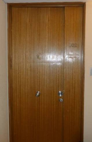 puerta blindada con extension