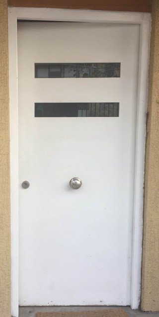 Puertas de protección para entradas traseras